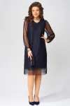 Платье Fita 1383 Вецена темно-синий