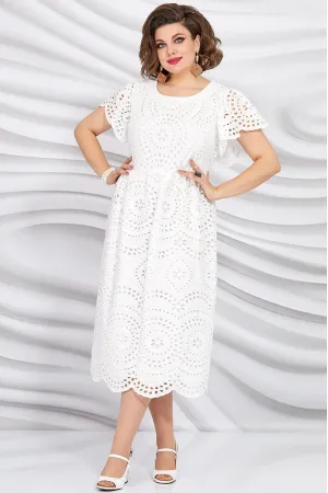 Платье Mira Fashion 5402 белый