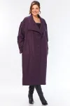 Пальто Celentano 2100 баклажанный Пальто Celentano 2100 баклажанный