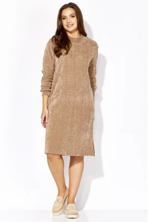 Платье Таиер 1398 кофейный