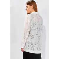 Пиджак Laikony 493-1 молочный