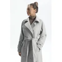 Пальто Golden Valley 7139 серый