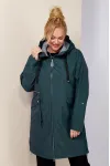 Плащ Shetti 2188 тёмный изумруд