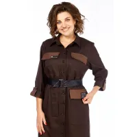 Платье Rishelie 998 коричневый