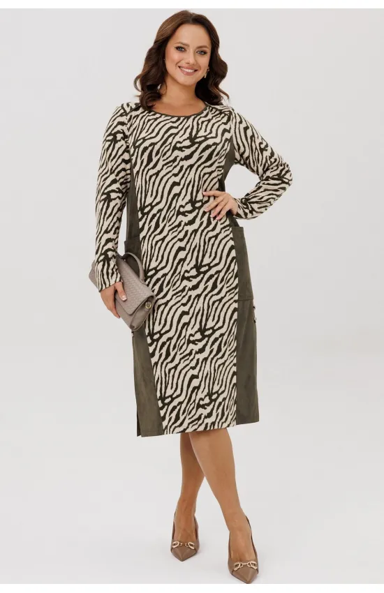 Платье Мублиз 298 олива