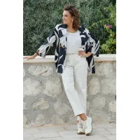 Пиджак Vittoria Queen 27193 черный, кремовый