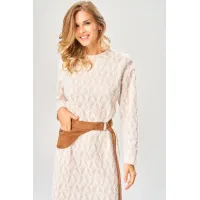 Платье Laikony 573 бежевый