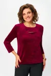 Кофта Дали 5786 бордо Кофта Дали 5786 бордо