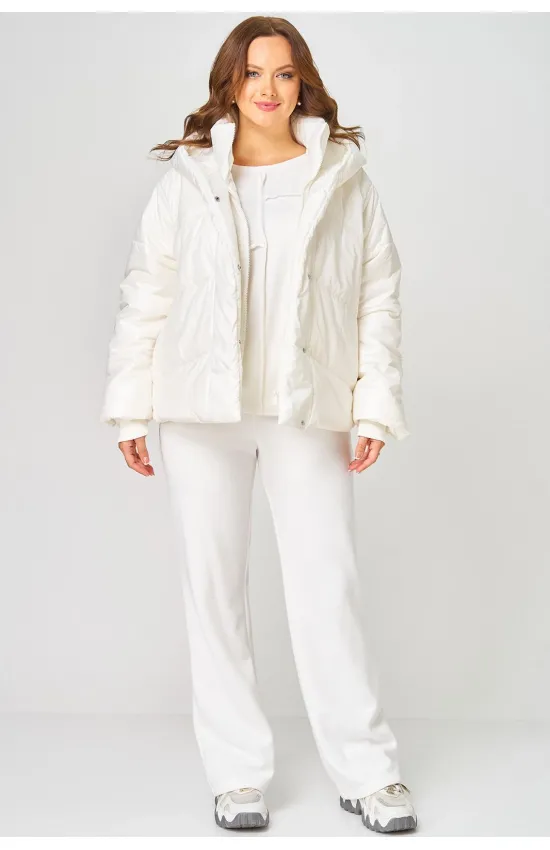 Куртка Диамант 2125 молочный