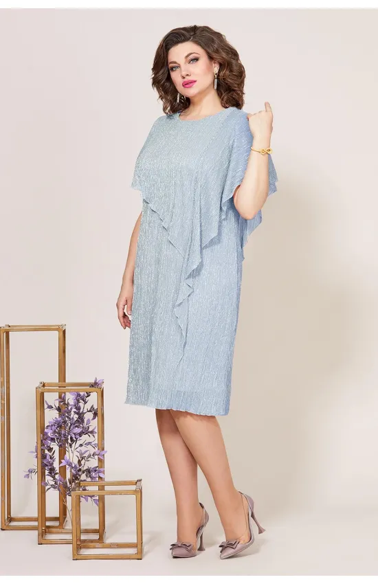 Платье Mira Fashion 5258-2 голубой