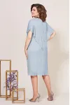 Платье Mira Fashion 5258-2 голубой