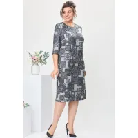 Платье Romanovich 1-2639 серый Платье Romanovich 1-2639 серый