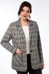 Пиджак Matini М4.1359/1 серый+клетка