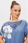 Платье Галеан Cтиль 974 синий
