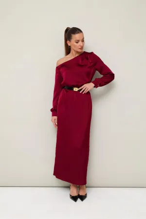 Платье Pur Pur 11-424/2 Бордовый