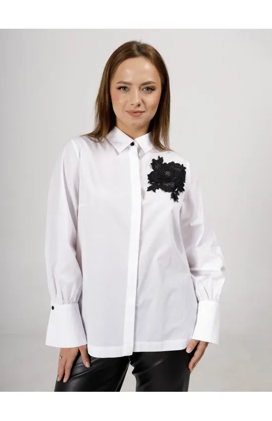 Блузка Condra Deluxe 16269 белый