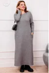 Платье Anastasia 1175-1 серый Платье Anastasia 1175-1 серый