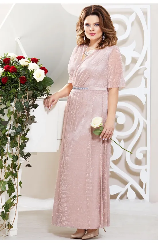 Платье Mira Fashion 4778-3 пудра