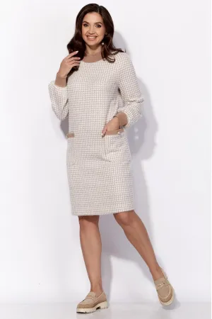 Платье Таиер 1330 светлый беж