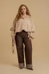 Брюки Deesses 4348 корица