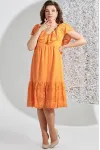 Платье Mira Fashion 5434 оранжевый