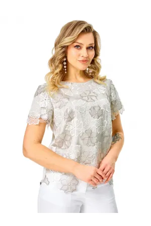 Блузка Condra Deluxe 16309 шалфейный