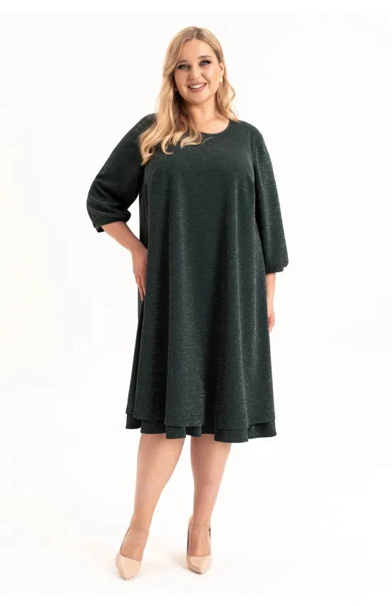 Платье Algranda 4109-4 Изумруд