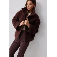 Пальто Люше 4229 коричневый