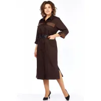 Платье Rishelie 998 коричневый
