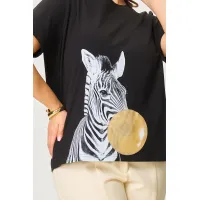 Майка Sova 11273 черный+зол