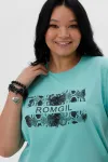 Майка Romgil рп0068-хл4 бирюзовый иней