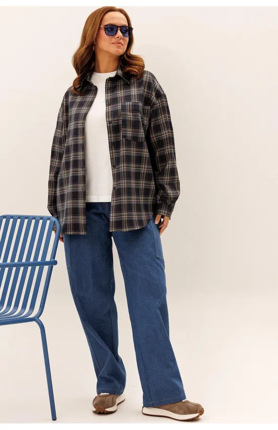 Брюки Лиона-Стиль 953 синий