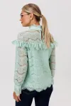 Блузка Anelli 1689 бирюзовый