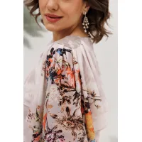 Платье Mira Fashion 5672 пастельный мультиколор