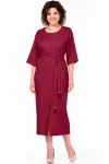 Платье Bagira 1046 бордовый