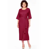 Платье Bagira 1046 бордовый