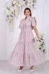 Платье Ninele 6131 Пудра Платье Ninele 6131 Пудра