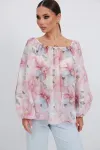Блузка Vesnaletto 4423 цветочный принт