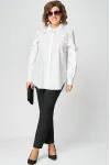 Блузка Eva Grant 7174-1 белый Блузка Eva Grant 7174-1 белый