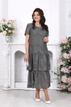Платье Ninele 7537 Серый