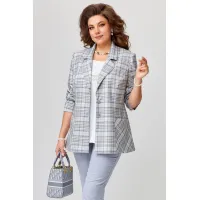 Пиджак Fita 20392 Каталена серо-голубой