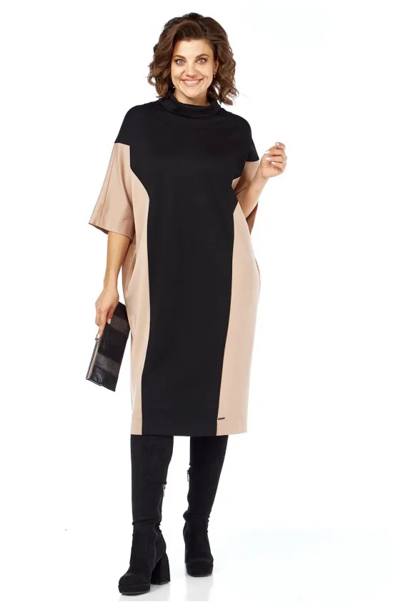 Платье Jurimex 3384 беж+черный