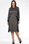 Платье Lady Style Classic 1733/1 Черный с серым