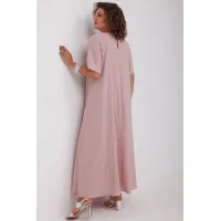 Платье Begimoda 1049 пыльная  роза