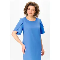 Платье Кокетка И К 1269-1 василёк