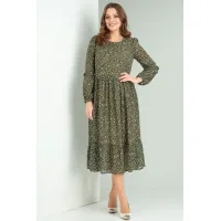 Платье Rishelie 874 хаки