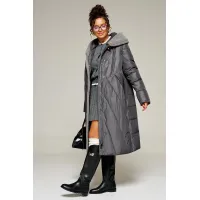 Пальто Beautiful & Free 8017 графит Пальто Beautiful & Free 8017 графит