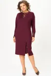 Платье Кокетка И К 1337-1 бордовый