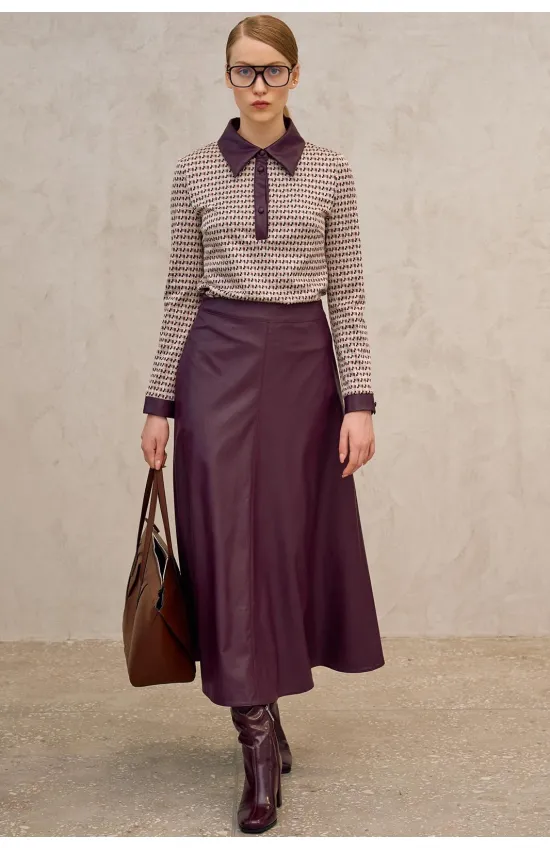 Юбка Lokka 1735 бордовый