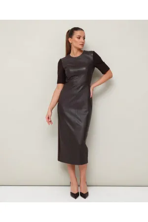 Платье Pur Pur 11-428 Коричневый